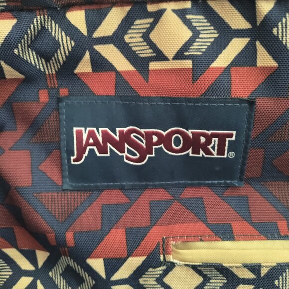 JanSport JS00T50F Digibreak Backpack Aztec Southwest VGUC - Picture 3 of 8